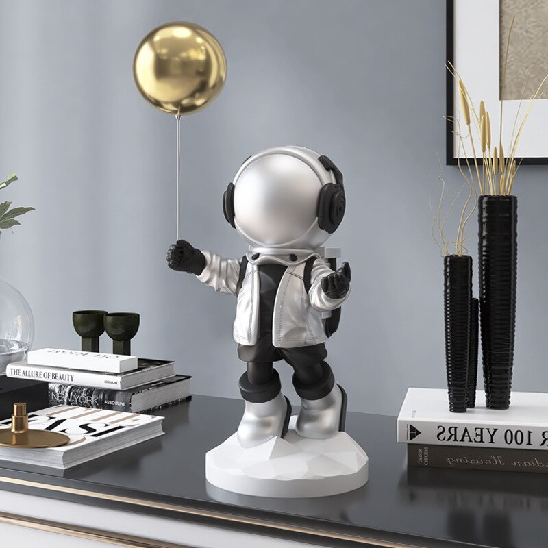 Escultura decorativa Astronauta Floating