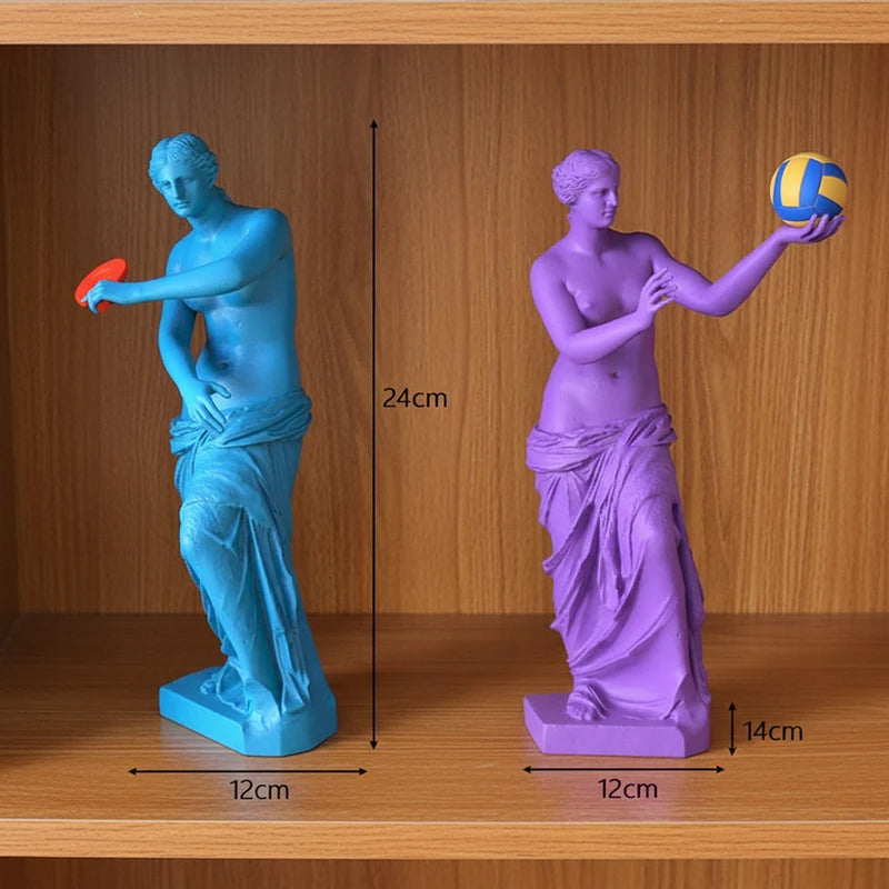 Esculturas Contemporâneas Venus Sport - 03 Modelos