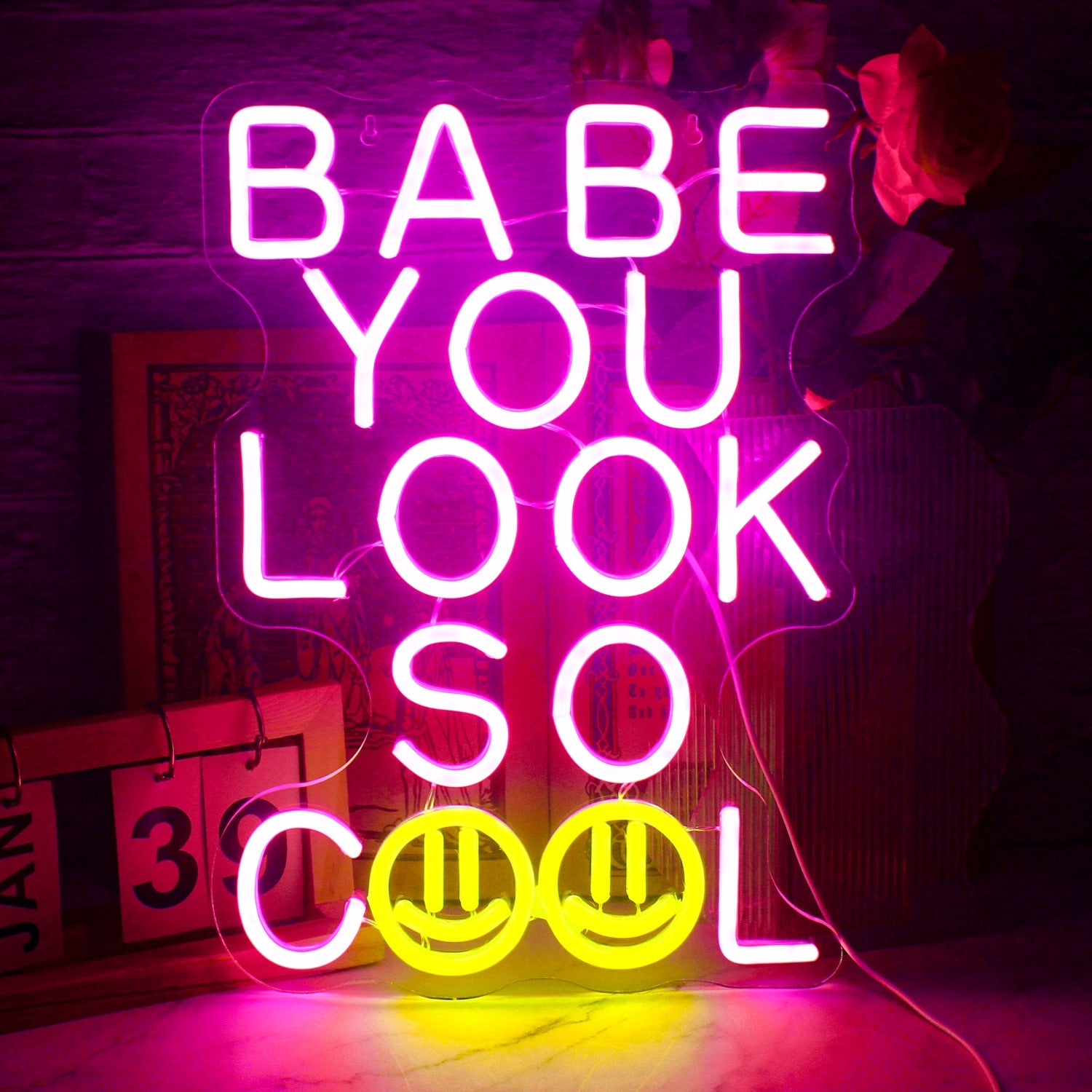 Neon Baby you look so cool -