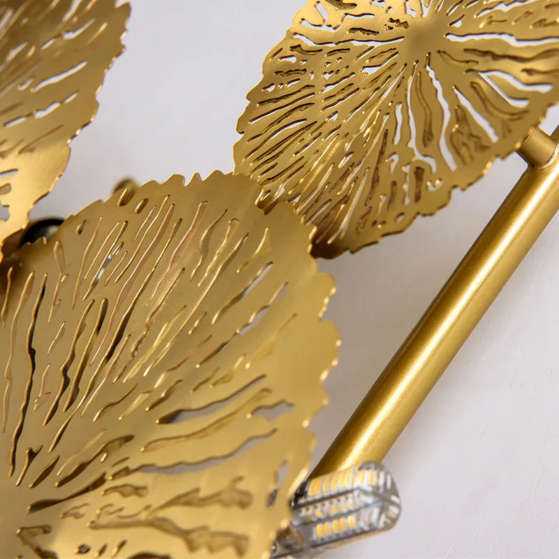 Arandela em metal Lotus - 04 Tamanhos