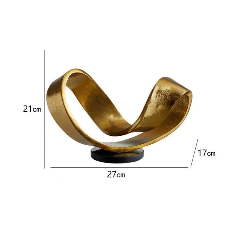 Adorno decorativo Abastrato - 27cmx21cm