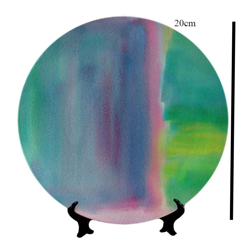 Pratos decorativos Mark Rothko - em cerâmica