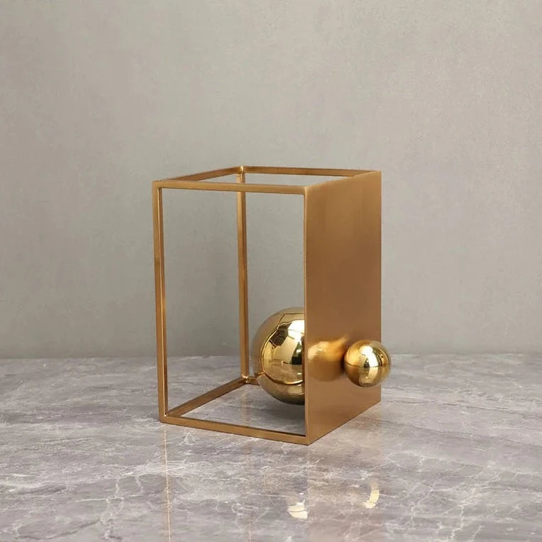 Adornos decorativos Contemporâneos - Em Metal