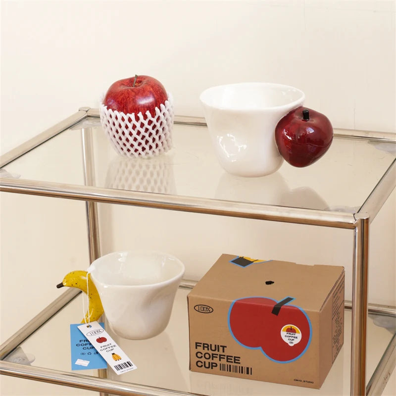 Canecas Frutas 400ml - em cerâmica