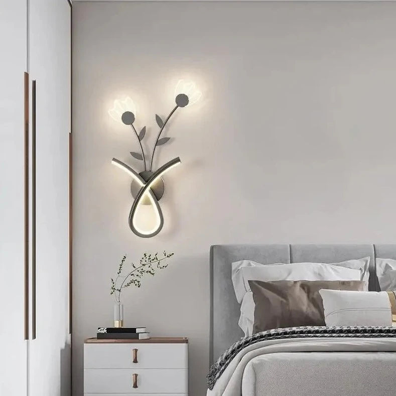 Arandela em led Bouquet de Flores - 03 Cores