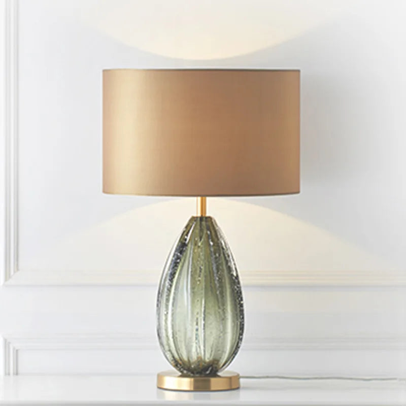 Luminária de mesa base murano