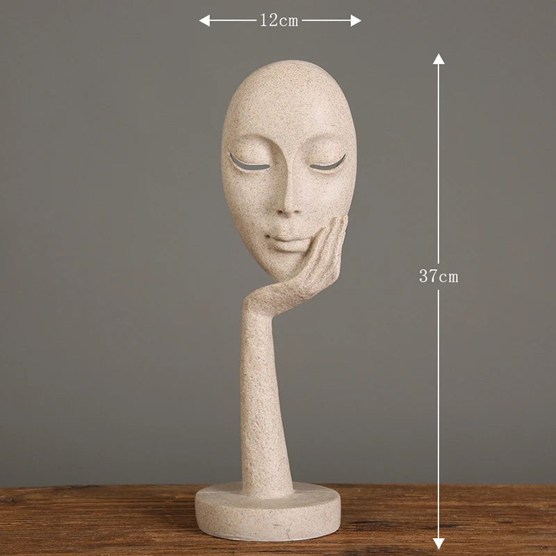 Escultura Masks Areia - 02 Modelos