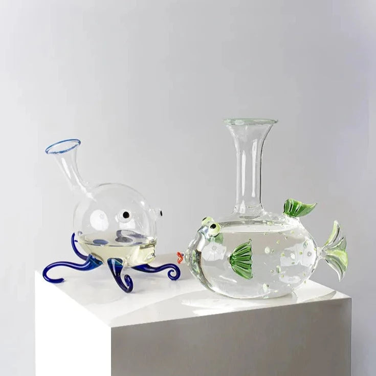 Decanter em vidro Ocean - 02 Modelos