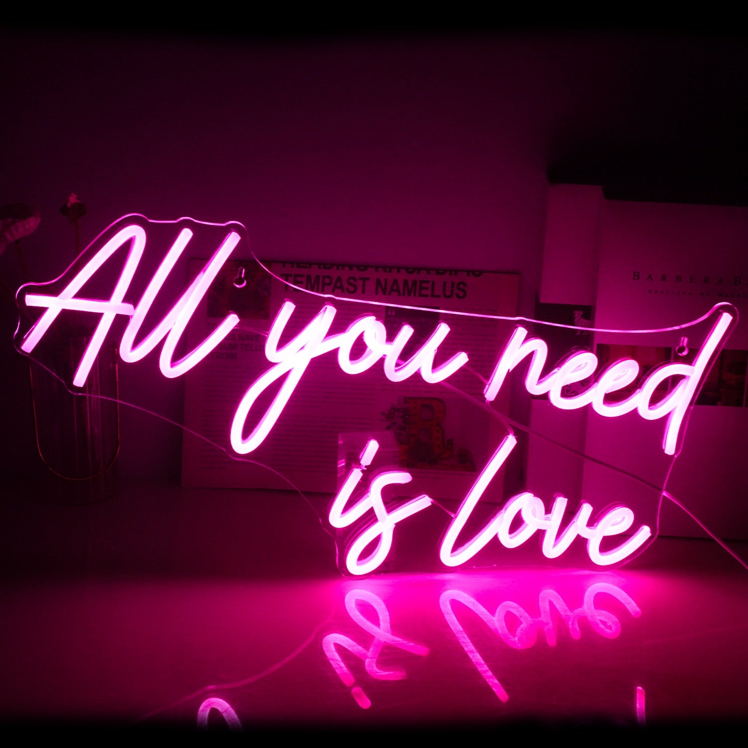 Neon All you need is love - 47cmx29cm