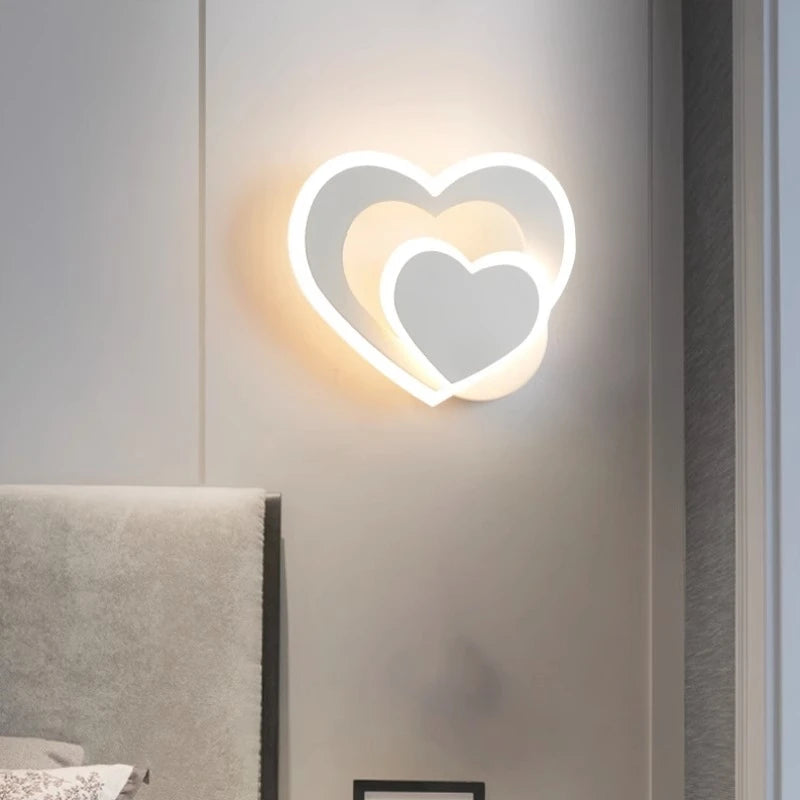 Arandela em led Heart - 03 Cores