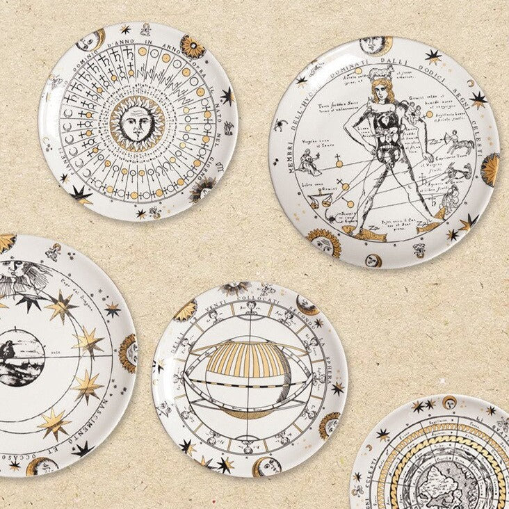 Pratos decorativos Da Vinci - cerâmica e porcelana
