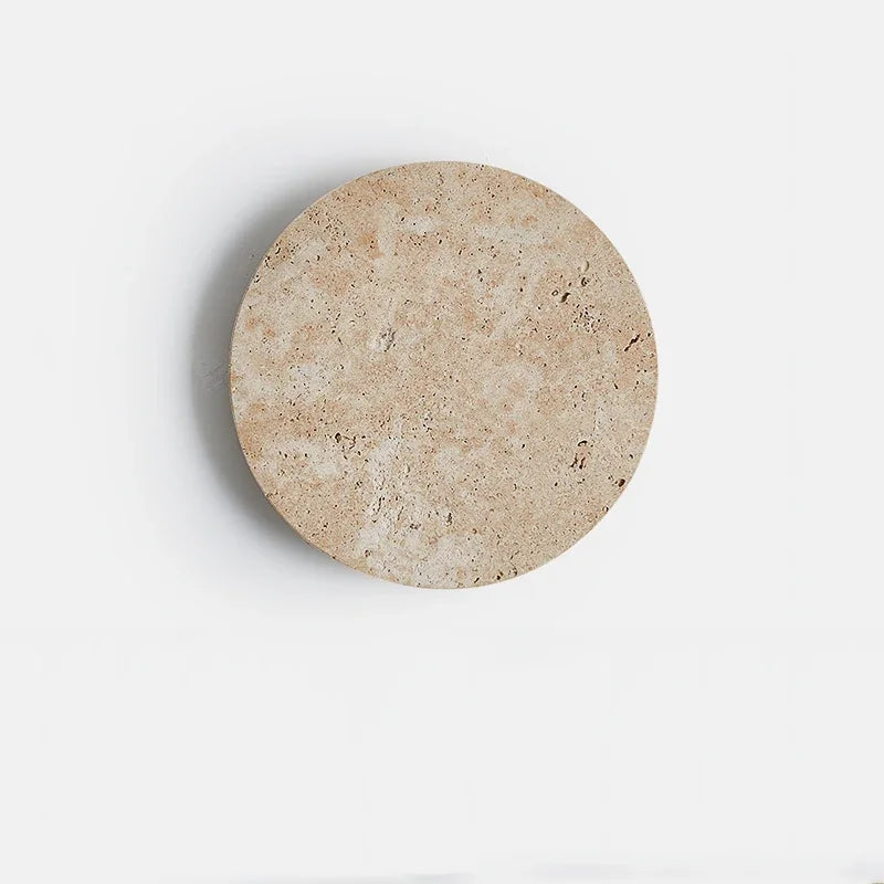 Arandela Travertino Circular - 03 Tamanhos