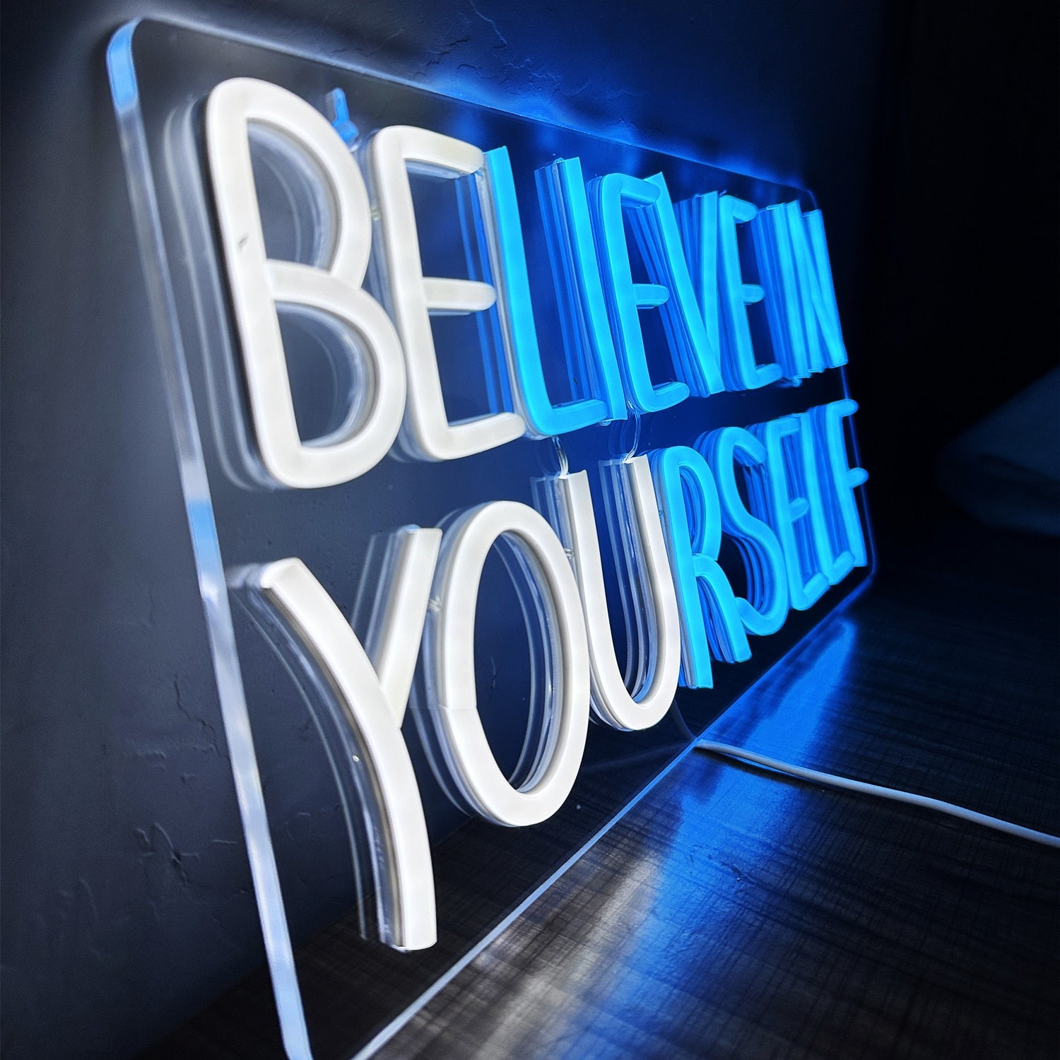 Neon Believe in Yourself - 43cmx20cm