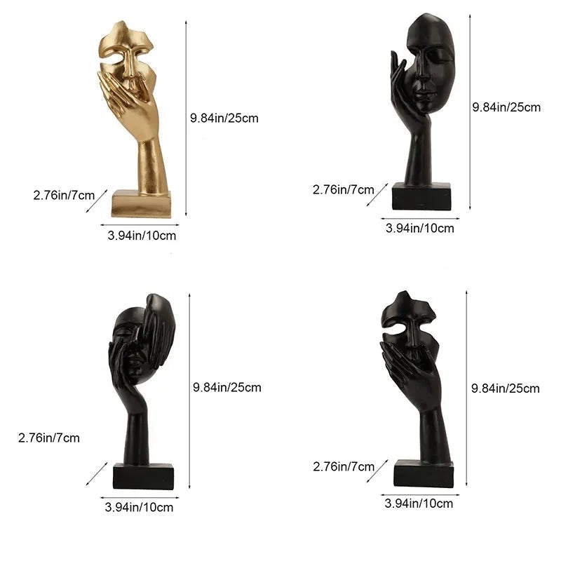 Esculturas Contemporâneas - 03 Modelos