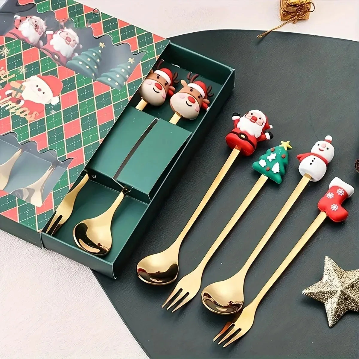 Talherzinhos Natal - Jogo 6pcs