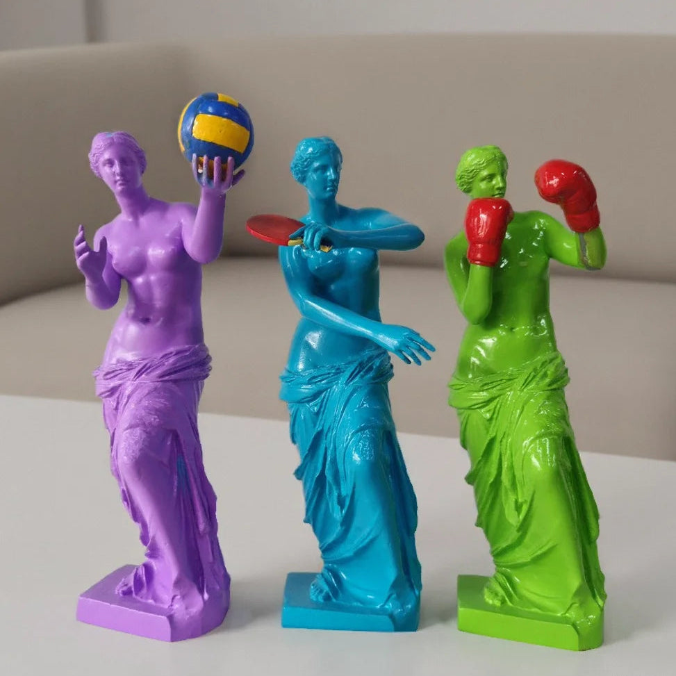 Esculturas Contemporâneas Venus Sport - 03 Modelos