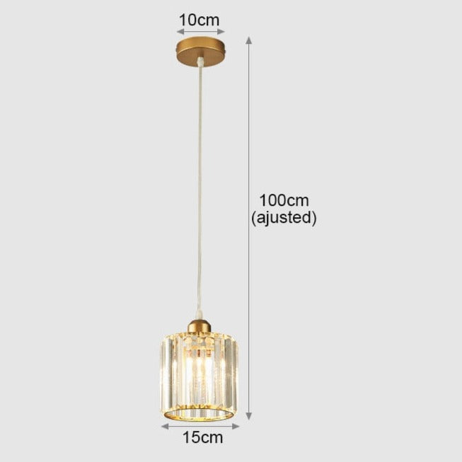 Pendentes Petit Eros - metal e cristal