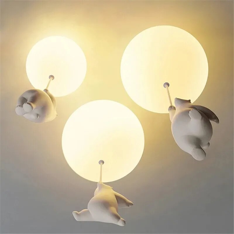 Luminária de teto Polar - design lúdico e criativo