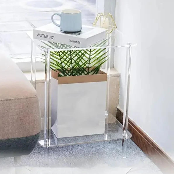 Mesinha em acrílico Retangular