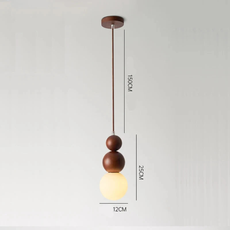 Pendente Thai - em madeira