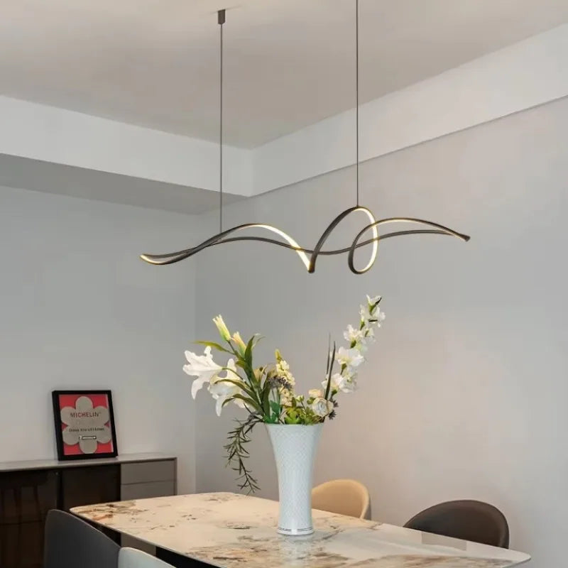 Lustre dimerizável Rio - em alumínio