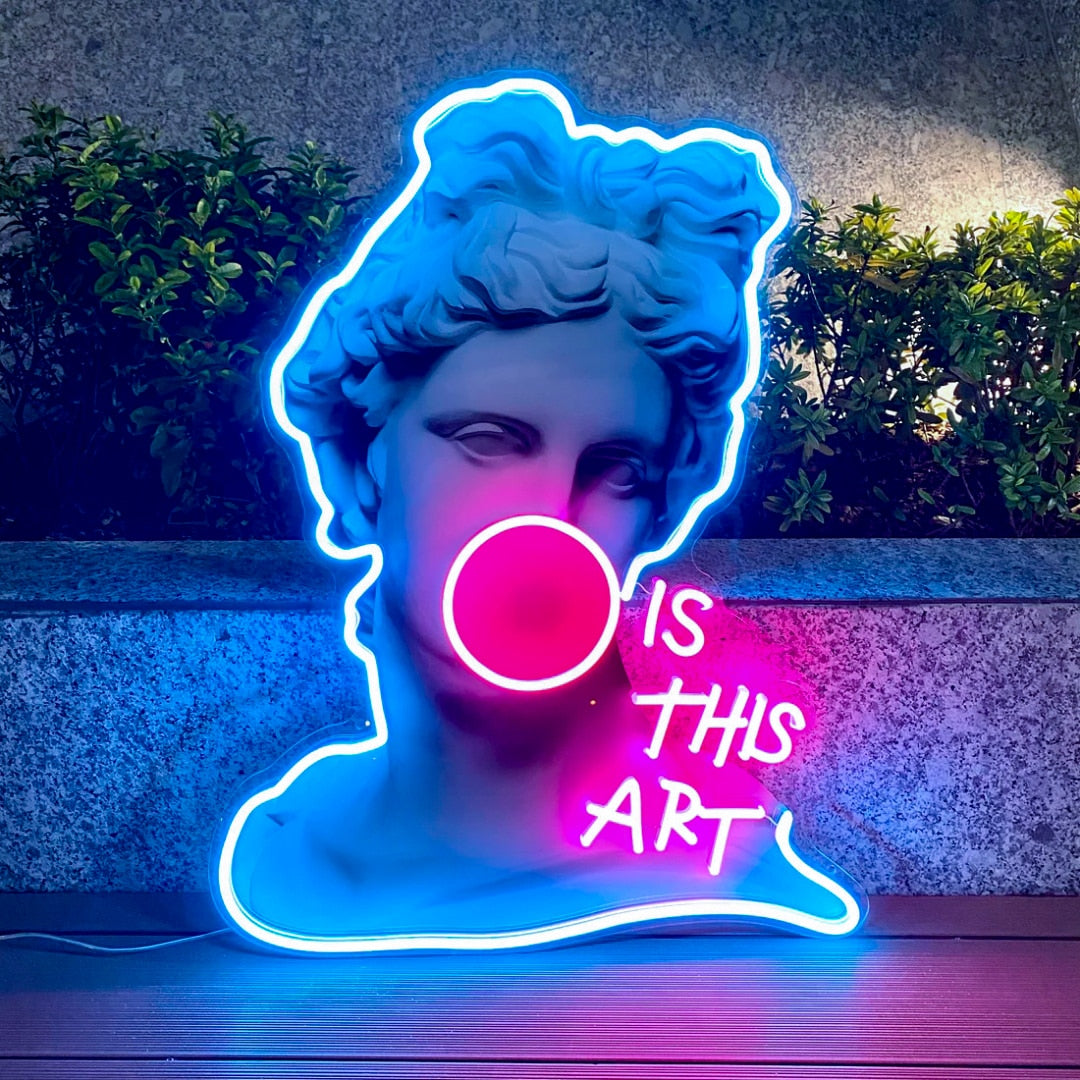 Neon contemporâneo Venus Is This Art