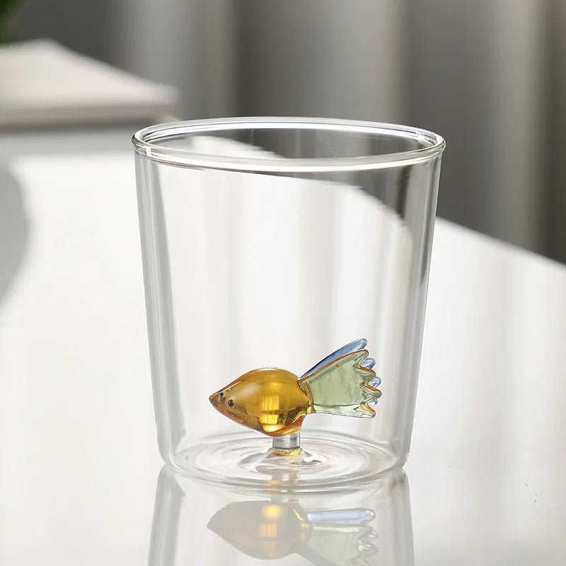 Jarra + Copos Fish - Jogo 3pcs