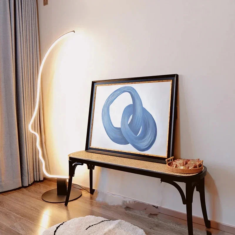 Luminária de chão Face - 142cm