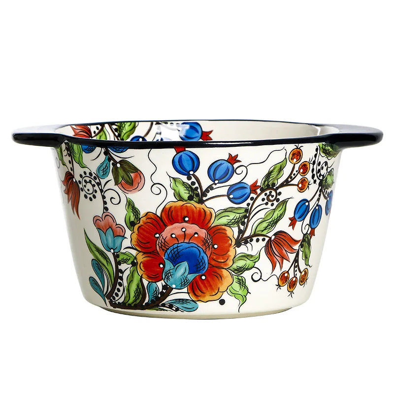 Bowl de cerâmica Colors - pintado à mão