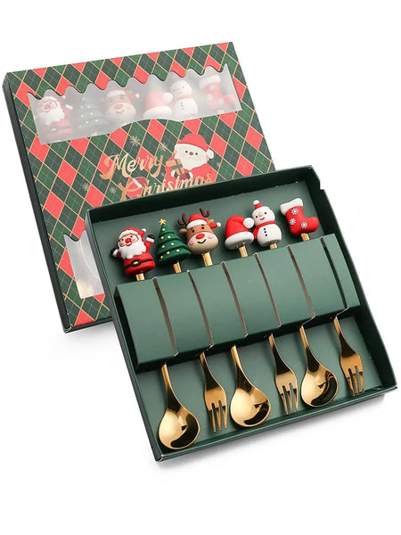 Talherzinhos Natal - Jogo 6pcs