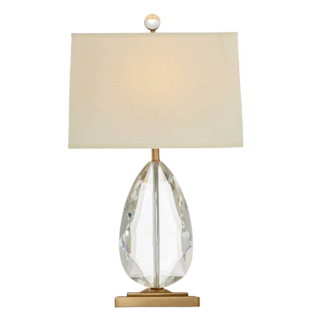 Luminária de mesa Pedra de Cristal - 64cm