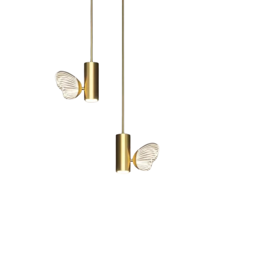 Linha de iluminação Mini Borboletas - criativo e elegante