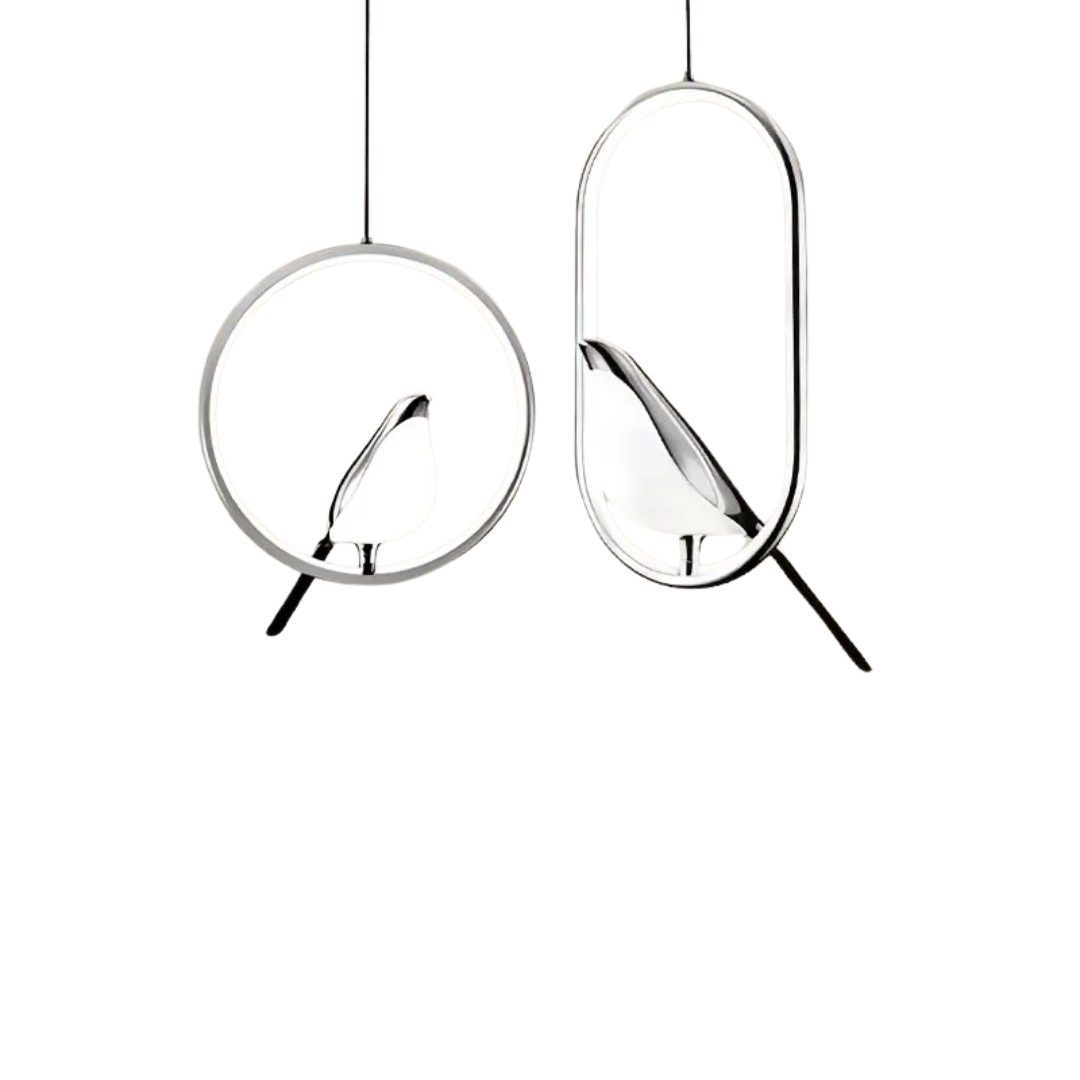 Pendentes Bird Prata - novos modelos