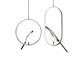 Pendentes Bird Prata - novos modelos