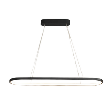 Lustre em led Oval - 02 Opções de tamanho