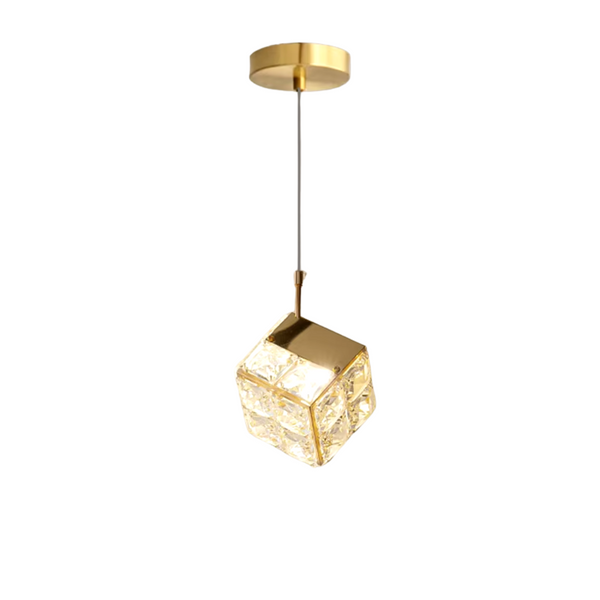Pendentes Crystal Cubo - moderno e sofisticado