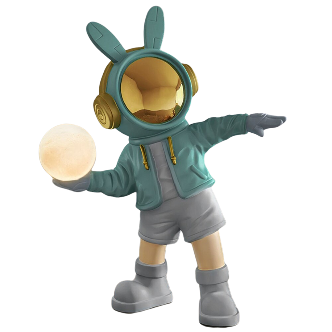 Luminária recarregável Astronauta Descolado - criativa e moderna