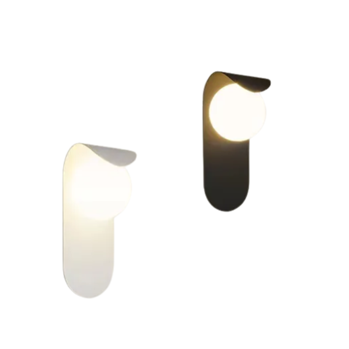 Arandela Metal Torcido - design moderno