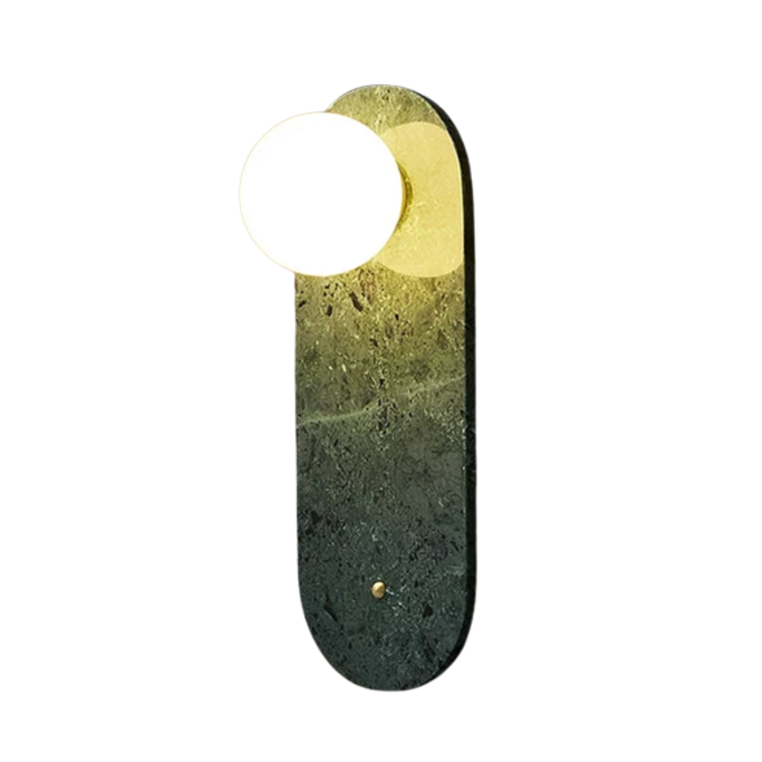 Arandelas Marble - em Metal & Mármore