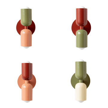 Arandelas Pantone - design moderno