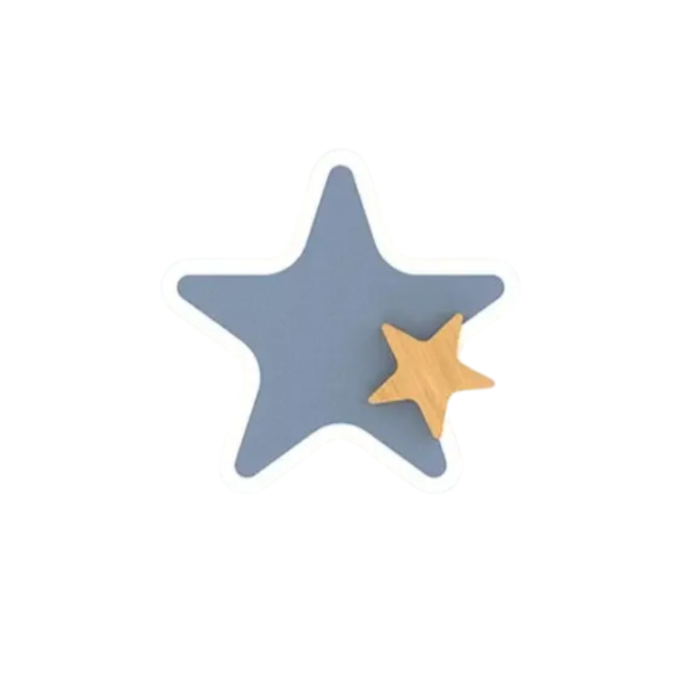 Arandelas Estrela & Foguete em led