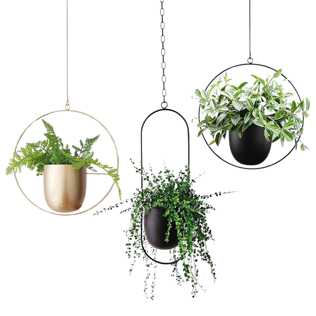 Vasos suspensos Urban Jungle - Em Metal