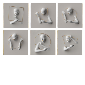 Telas Humanity - impressão 3D em canvas a prova d"agua