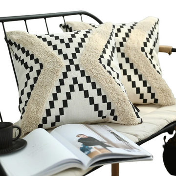 Capa para almofada Mediterrâneo - 100% Algodão