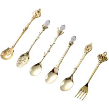 Talheres de chá Royals - Jogo 6pcs