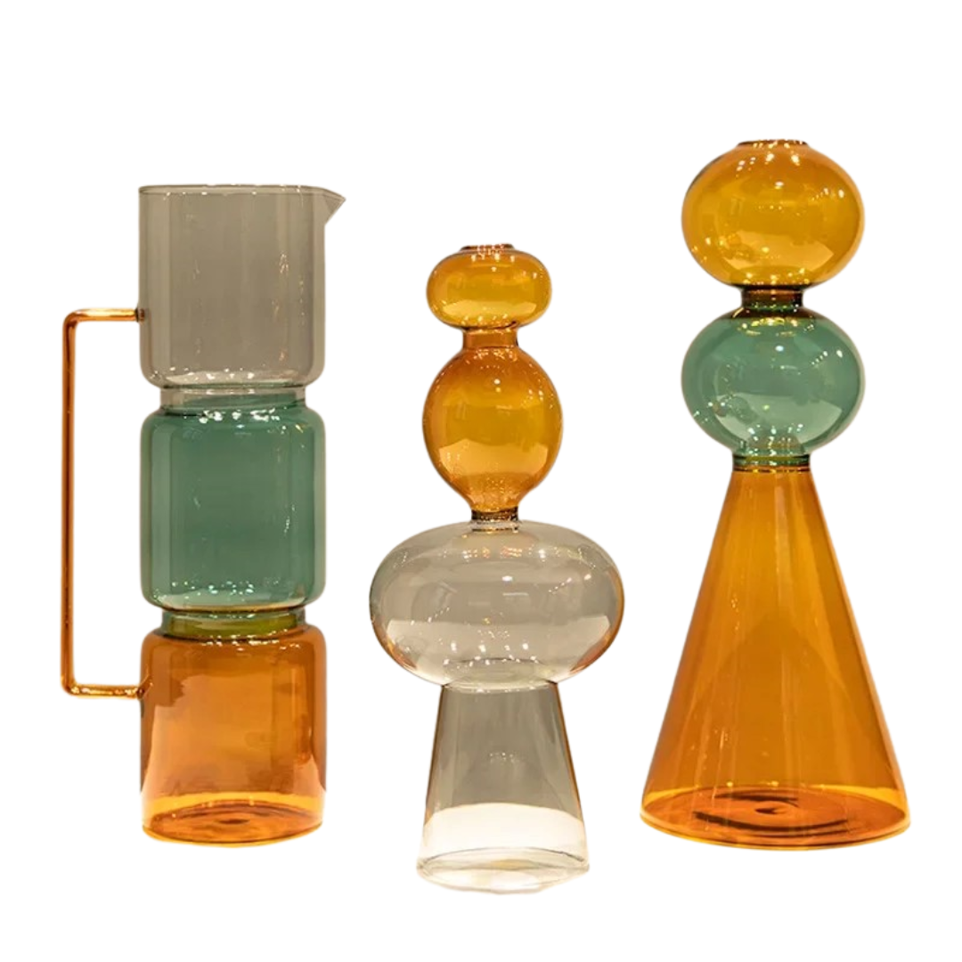 Vasos em vidro Selecta - 03 Modelos