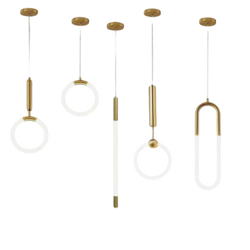 Linha de Pendentes Neon - 05 Modelos