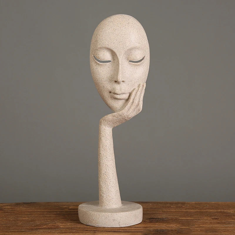 Escultura Masks Areia - 02 Modelos