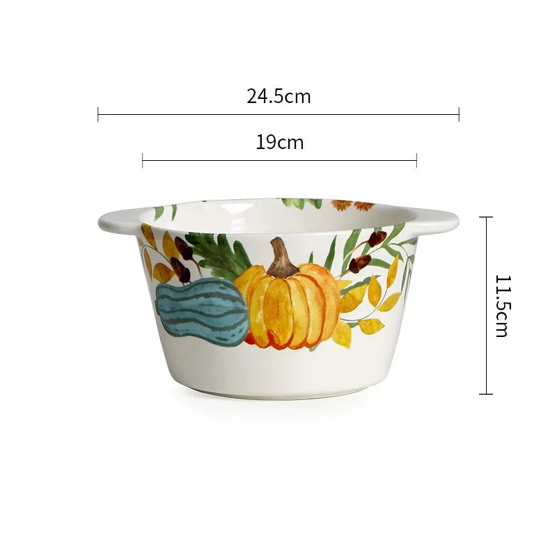Bowl de cerâmica Colors - pintado à mão