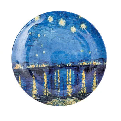 Pratos decorativos Van Gogh - 06 Modelos